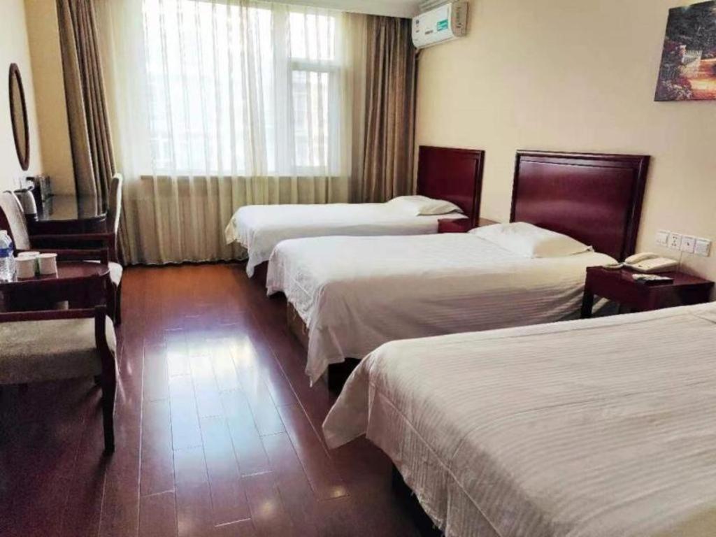 Greentree Inn Beijing Daxing Xingye Street Liyuan Business Hotel Exteriör bild
