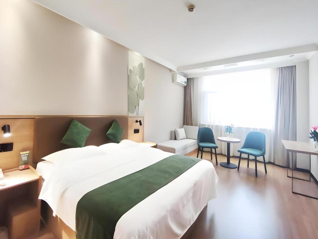 Greentree Inn Beijing Daxing Xingye Street Liyuan Business Hotel Exteriör bild