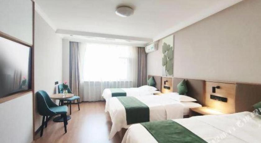Greentree Inn Beijing Daxing Xingye Street Liyuan Business Hotel Exteriör bild