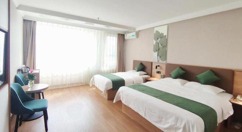 Greentree Inn Beijing Daxing Xingye Street Liyuan Business Hotel Exteriör bild