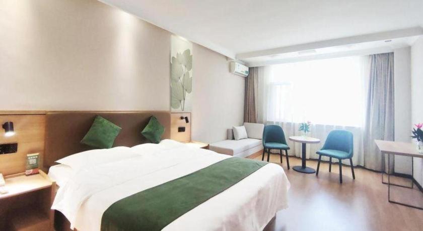 Greentree Inn Beijing Daxing Xingye Street Liyuan Business Hotel Exteriör bild